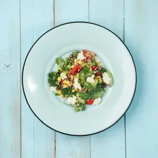 Quinoa Greek salad